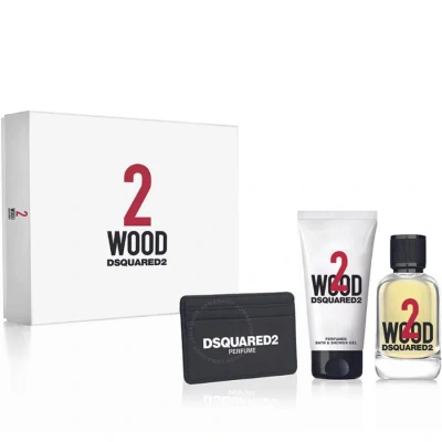 Dsquared2 Unisex 2 Wood Gift Set Fragrances 8011003871865 In White