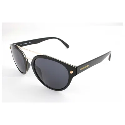 Dsquared2 Unisex 52mm Shiny Black Sunglasses In Multi