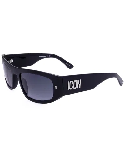 Dsquared2 Unisex 57mm Sunglasses In Black