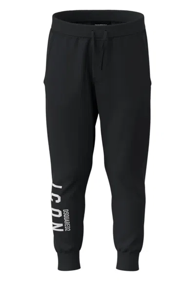 Dsquared2 Kids' Unisex Baby Pants  Icon In Black