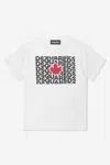 Dsquared2 Logo Printed Crewneck T-shirt In White