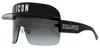 Dsquared2 Unisex Icon Visor Sunglasses Icon 0001/s 8079o Black 99mm In Black