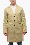 DSQUARED2 UNLINED COAT WITH FLAP POCKETS