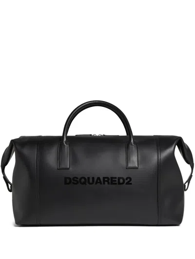 Dsquared2 Urban 2 In 1 Duffle Bag In Black