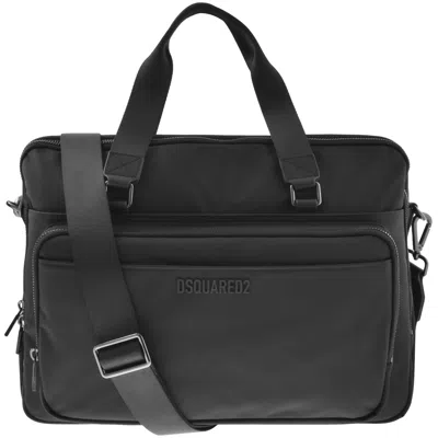 Dsquared2 Urban Cordura Briefcase In Black