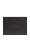 Dsquared2 Calfskin Card Holder With Logo