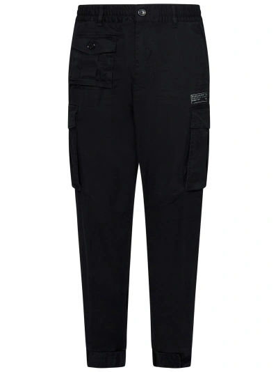 Dsquared2 Urban Cypros Cargo Trousers In Black