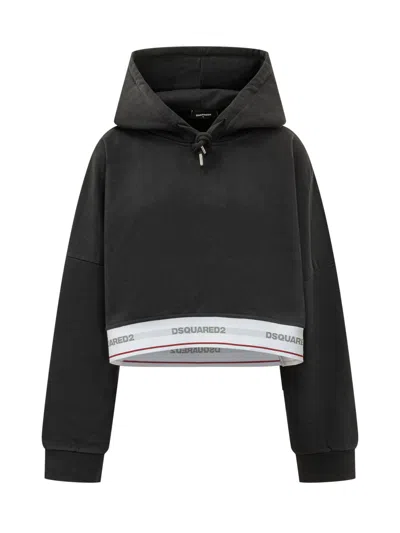 Dsquared2 Urban Edition Hoodie In Black