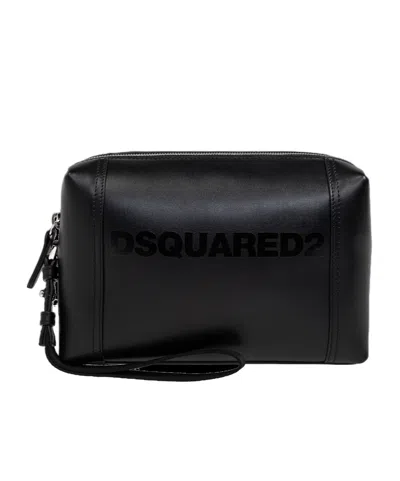 Dsquared2 Urban Wash Bag In Black