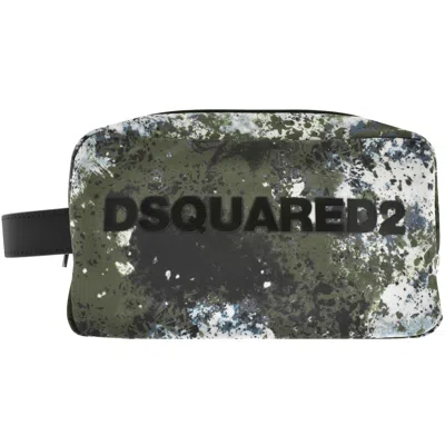 Dsquared2 Urban Wash Bag Green