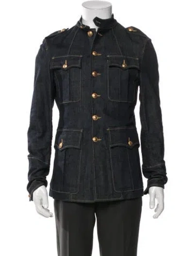 Pre-owned Dsquared2 Utility Jacket In Blue