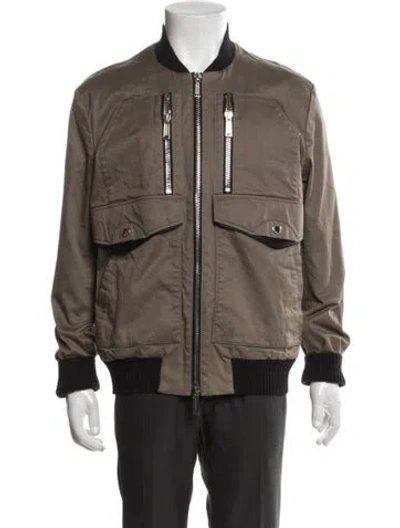 Pre-owned Dsquared2 Utility Jacket In Gray