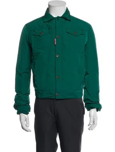 Pre-owned Dsquared2 Utility Jacket In Green