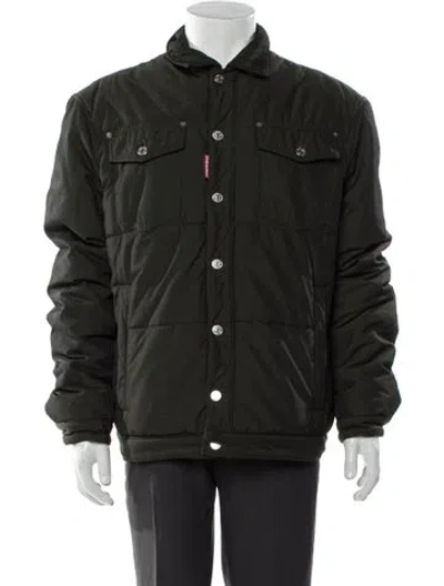 Pre-owned Dsquared2 Utility Jacket In Green