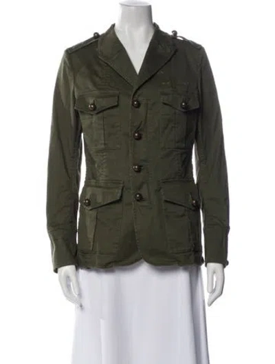 Pre-owned Dsquared2 Utility Jacket In Green