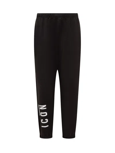 Dsquared2 V-icon La Jogging Troser In Black