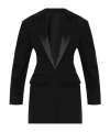 Dsquared2 Single-breasted Blazer Mini Dress In Black