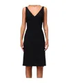 Dsquared2 Women's Wool Mini Dress In Black