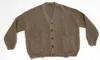 Dsquared2 V-neck Long-sleeved Sweater In Brown