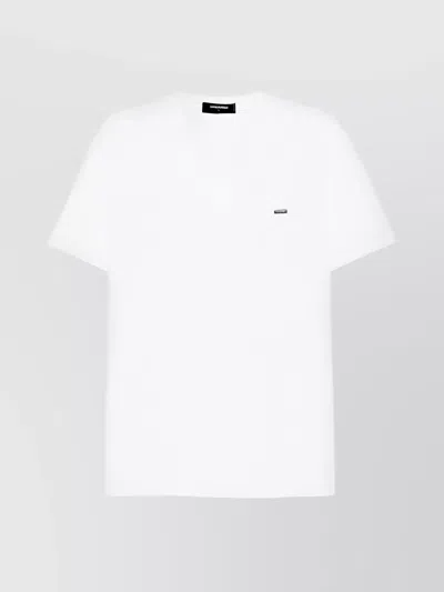 DSQUARED2 V-NECK T-SHIRT SHORT SLEEVES