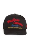 Dsquared2 Vaquera Catenacci Baseball Cap In Black