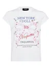 Dsquared2 X Vaquera Short-sleeved T-shirt In White