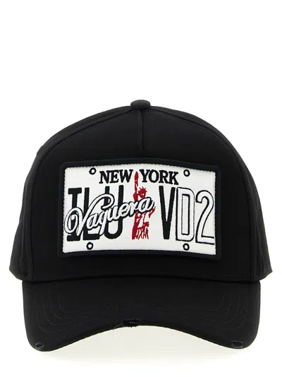 Dsquared2 Vaquera X  Capsule Cap Hats Black