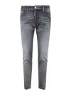 Dsquared2 Skate Jeans Washed-out Effect In Blue