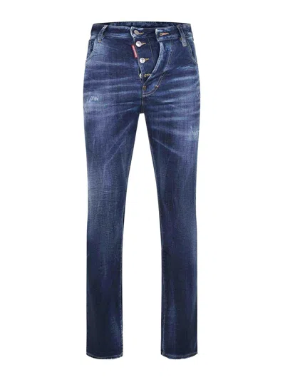 Dsquared2 642 Jean Jeans Made Of Denim In Blue
