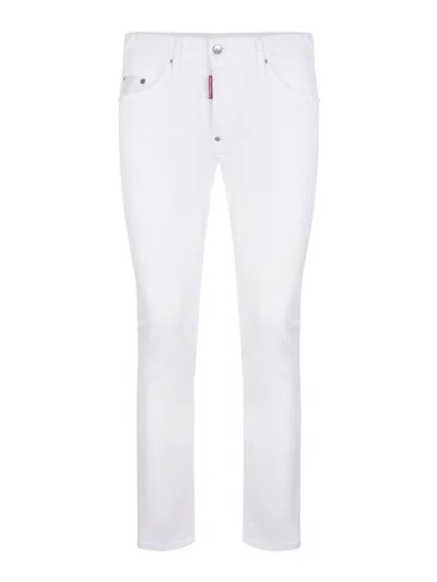 Dsquared2 Jeans Made From  Denim In White