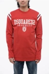 Dsquared2 Varsity Fit D2 University T-shirt With Tape Detail