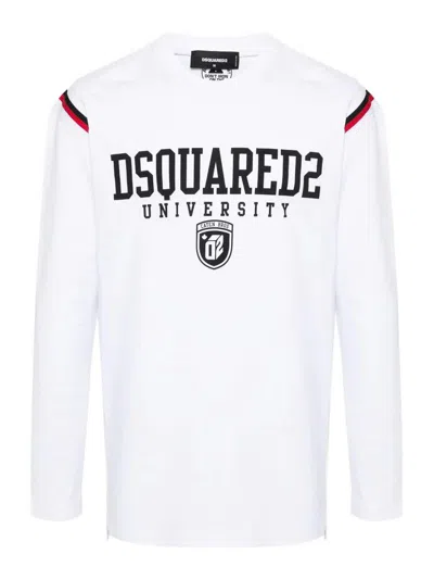 DSQUARED2 CAMISETA - BLANCO