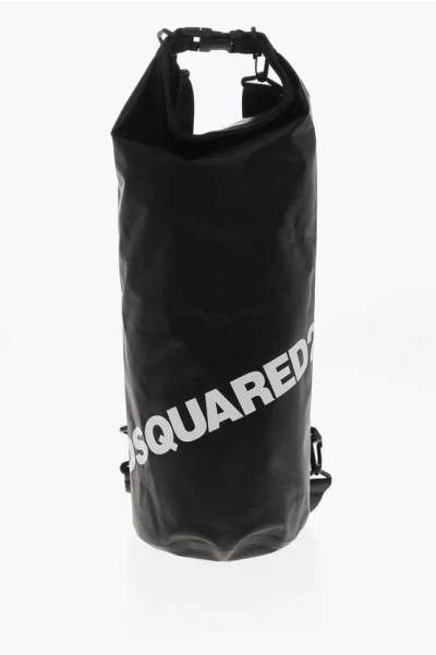 Dsquared2 Vegan Leather Backpack With Contrasting Logo