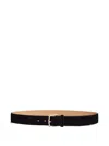 Dsquared2 Velvet Buckled Belt In Black