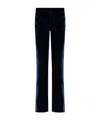 Dsquared2 Velvet Casual Pants In Black