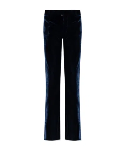 Dsquared2 Velvet Casual Pants In Black