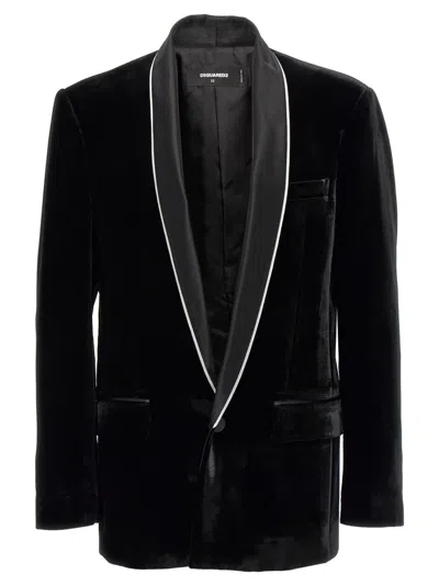 DSQUARED2 DSQUARED2 VELVET SEXY PALM BEACH' BLAZER