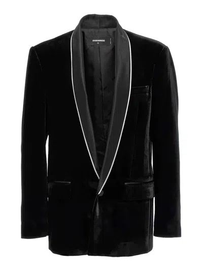 DSQUARED2 CHAQUETA CASUAL - NEGRO