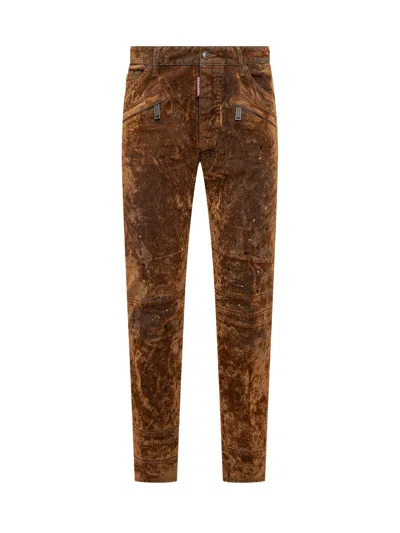 DSQUARED2 VELVET TROUSERS