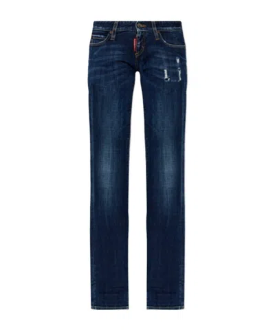Dsquared2 Venus Slim Jeans In Blue