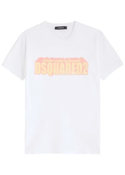 DSQUARED2 DSQUARED2 VERY VERY DAN LOGO-PRINTED COTTON T-SHIRT