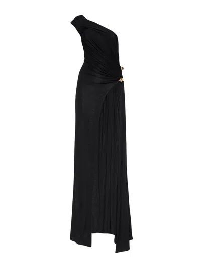 DSQUARED2 VESTIDO MIDI - NEGRO