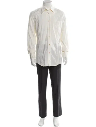 Pre-owned Dsquared2 Vintage 2000's Dress Shirt In White
