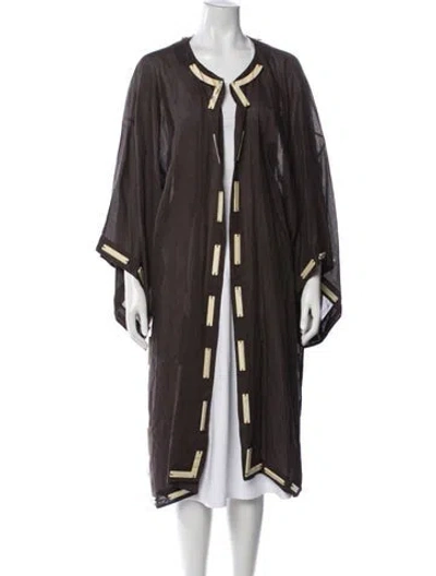Pre-owned Dsquared2 Vintage 2005 Coat In Brown