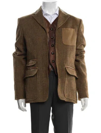 Pre-owned Dsquared2 Vintage 2006 Blazer In Brown