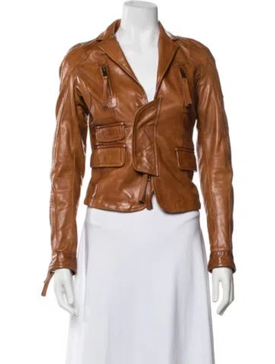 Pre-owned Dsquared2 Vintage 2007 Jacket In Orange