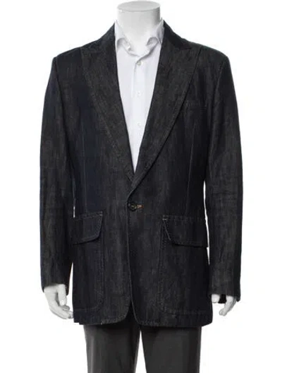 Pre-owned Dsquared2 Vintage 2009 Blazer In Blue
