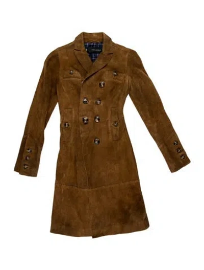 Pre-owned Dsquared2 Vintage 2009 Coat In Brown