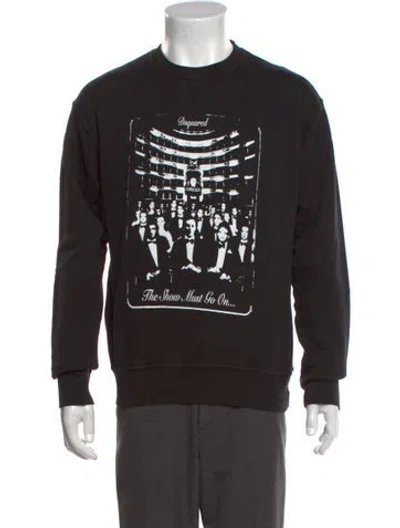 Pre-owned Dsquared2 Vintage 2009 Sweatshirt In Black