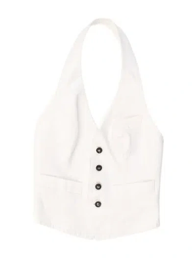 Pre-owned Dsquared2 Vintage 2009 Top In White